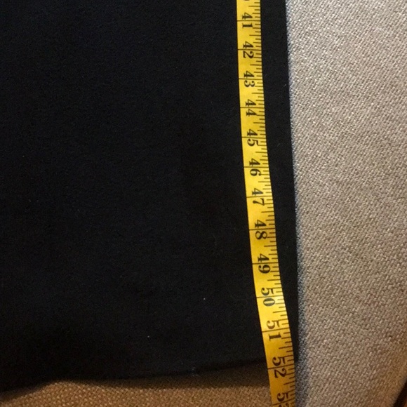 Kasper Elegant Black Cashmere Overcoat - Picture 10 of 12